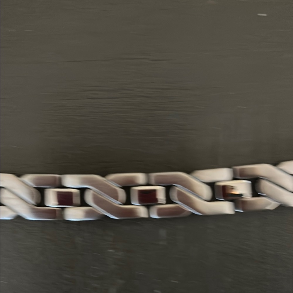 Men's Silver Chain Bracelet - Picture 3 of 7